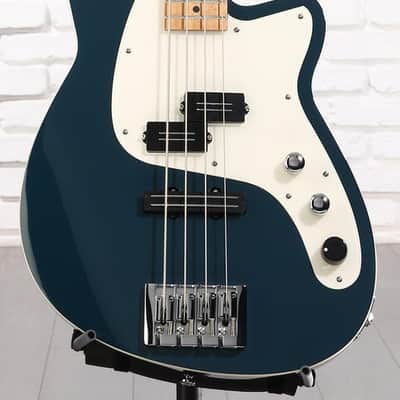Reverend Decision Electric Bass Guitar - High Tide Blue  Maple Fingerboard (DeciHTBd1) image 3