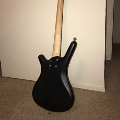 Warwick RockBass Corvette Basic Passive Fretted 2013 Nirvana Black Finish Passive electronics image 8