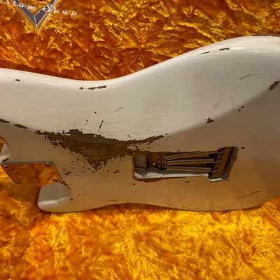 Fender Custom Shop ’59 Stratocaster Heavy Relic – 2020 – Aged Olympic White image 12
