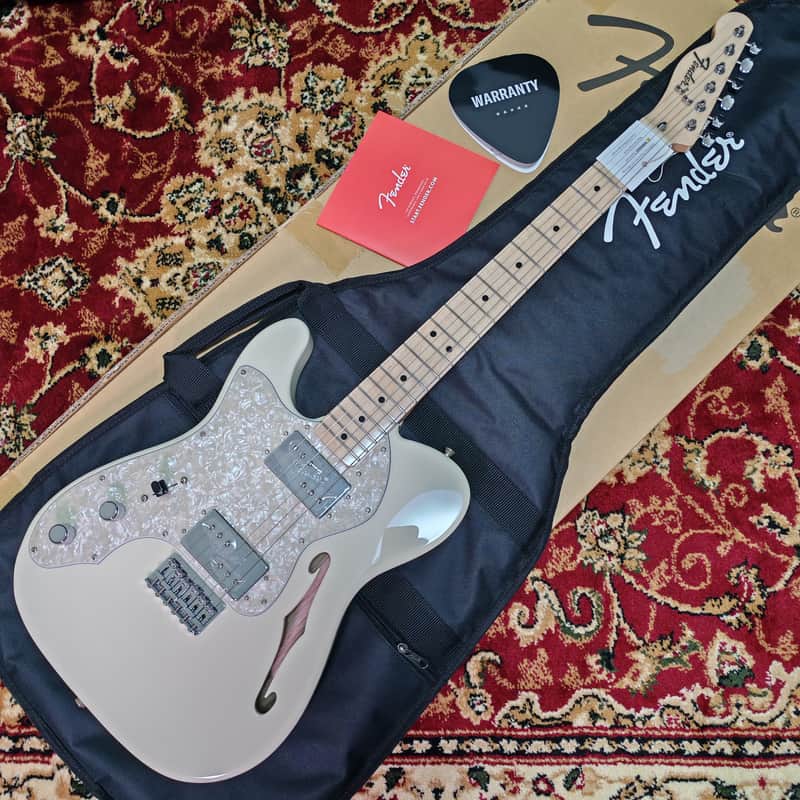 *NEW IN BOX* 2026 Fender Japan FSR Traditional II '70s Telecaster Thinline Olympic White, Left-Handed Lefty LH, MIJ JD26 Limited Edition 🔥 image 1