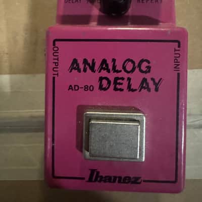 Ibanez AD-80 Analog Delay 1980 - Pink image 10