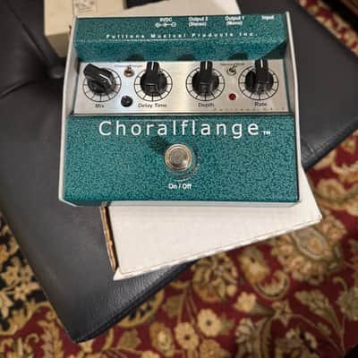 Fulltone Choralflange 2001 - 2008 - Green/Silver image 11