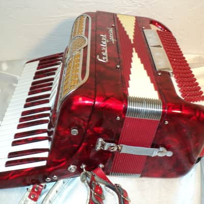 Vintage Borsini Bros. Gaviani Special Italian Accordion w/ Case image 5