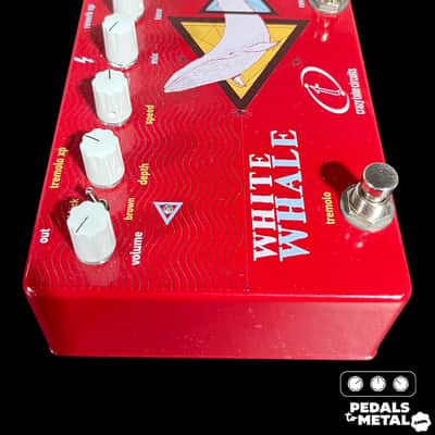 Crazy Tube Circuits White Whale Analog Spring Reverb / Tremolo 2018 - Present - Red X9288 image 2