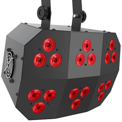 Chauvet DJ Wash FX 2 RGB+UV LED Wash Light W/ 6-Zone Chase DMX IRC-6 Compatible image 1