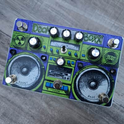 Sketchy Sounds Doom Boxx Octave Distortion and Boost Guitar Pedal image 4