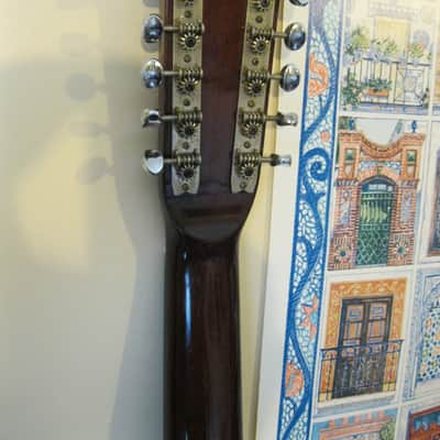 Kay KD28-12 Vintage Mid-1970s Korean-made Rare Tailpiece-style Blues 12-string Dreadnought Guitar. image 8