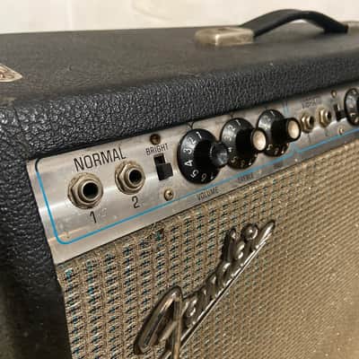 Fender Vibrolux Reverb Amp 1970 - Black image 7