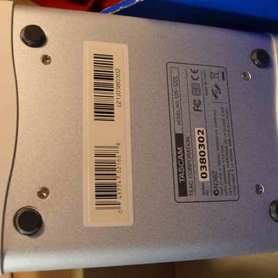 TASCAM US-122L USB Audio Interface 2010s - Silver image 3