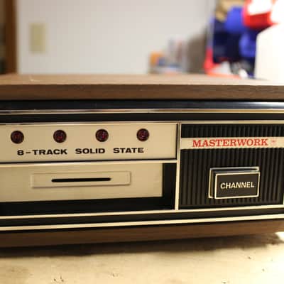 Restored Masterwork 466A 8 track player image 2