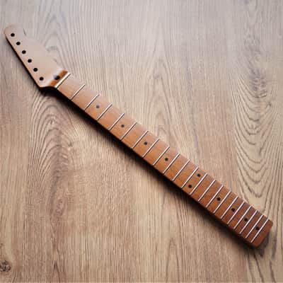 Telecaster Roasted Maple Vintage Guitar Neck Nitro Satin 21 Fret image 8