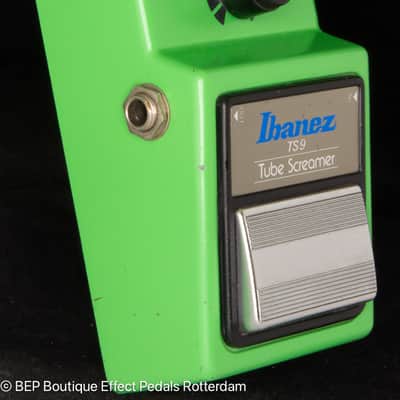Ibanez TS-9 Tube Screamer Japan 90's re-issue s/n 204545 with JRC1458D op amp image 2