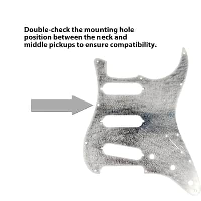 Fender 001-9699-049 Aluminum Pickguard Shield for 62 Stratocaster image 2