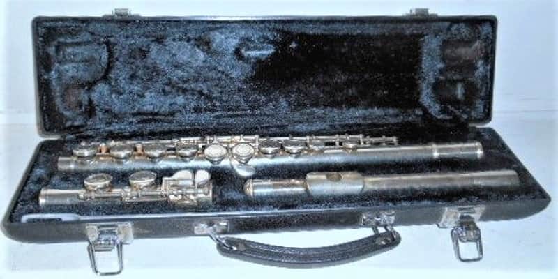 Yamaha YFL-225SII Flute, Japan, Very Good Condition image 1