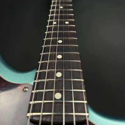 Fender American Professional Classic Jazzmaster - Faded Sherwood Green Metallic image 4