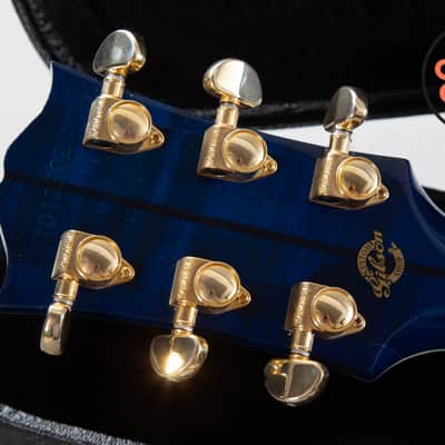 2015 Gibson Custom Shop Limited Edition SJ-200 – Trans Blue | OHSC + COA | Rare image 9