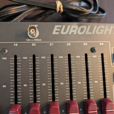 Behringer Eurolight LC2412 24-Channel DMX Lighting Console 2010s - Standard image 2