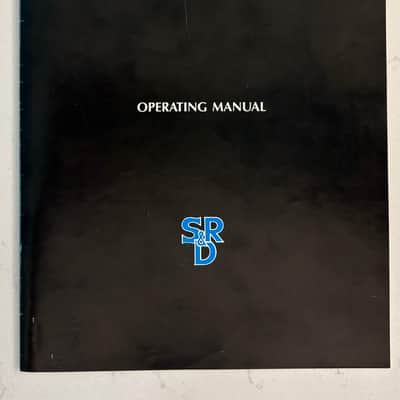 Vintage SR&D Rockman XPR 100 Midi Programmable Stereo Multi-Processor BUNDLE w/ Original MIDI Pedal Board & Original Manual – 100% Operational image 17