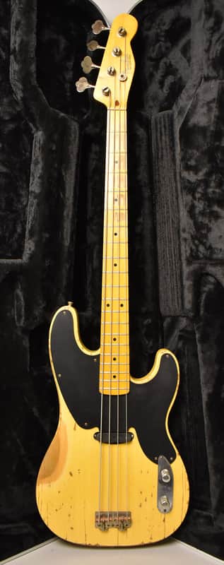 2009 Nash PB-52 Butterscotch Blonde Heavy Relic w/HSC image 1