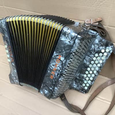 Hohner HOHNER CLUB II B VICTORIA / vintage accordion made in Germany image 12