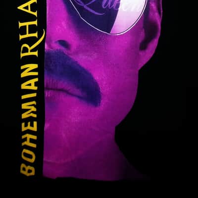 queen freddie mercury bohemian rhapsody 2xl official tee - glam rock innuendo brian may image 2