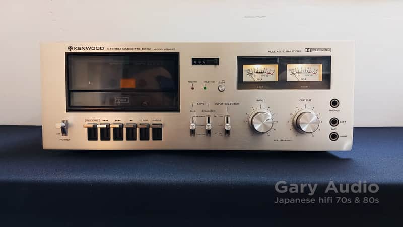 Kenwood KX-630 Stereo Cassette Tape Deck KX 630 Japan 1977 image 1