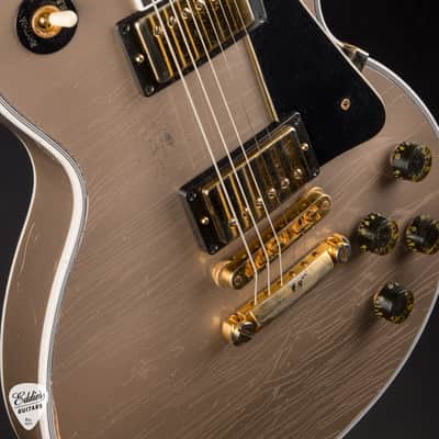 Gibson Custom Shop Dealer Select Murphy Lab Les Paul Custom Heavy Aged Gold Mist Poly #CS600667 image 13