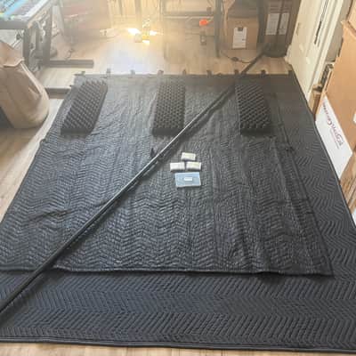 Large Sound Dampening Blanket Curtain image 2