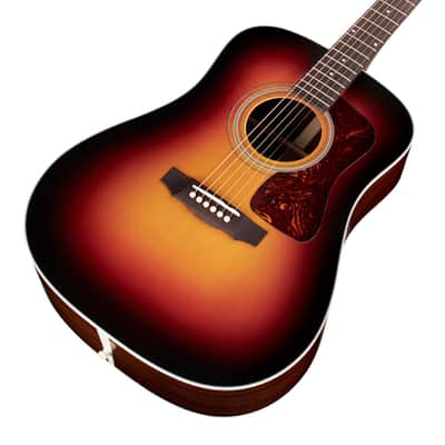 Guild D-50 Standard, Dreadnought Acoustic Guitar - Antique Burst - Made in the USA image 5