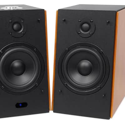 (2) Speaker Home Theater System For Sony X800E Television TV - Wood Finish image 2