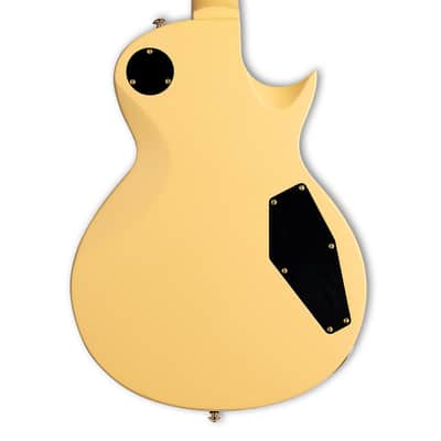 ESP LTD EC-256 Left Handed Electric Guitar - Vintage Gold Satin image 7