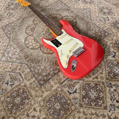 Fender American Vintage II 1961 Strat Left-Hand In Fiesta Red w/ Gig Bag & Free Pro Setup image 7