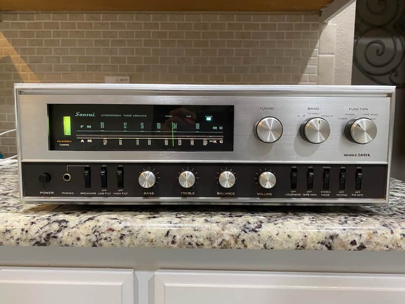 Sansui 500a Tube Receiver | Reverb