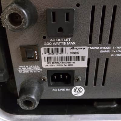 Ampeg SVT-4 PRO Head image 4