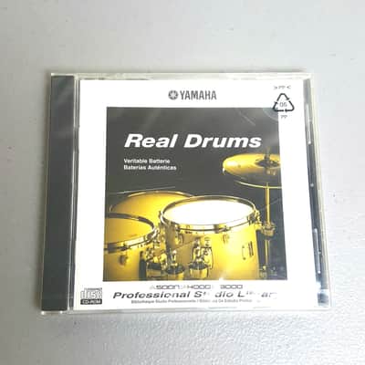 Yamaha A5000/A4000/A3000 Sampler CD Rom - PSLCD-105 - Real Drums (sealed)