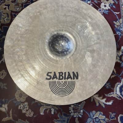 Sabian 21" HH Hand Hammered Raw Bell Dry Ride Cymbal - Brilliant image 5