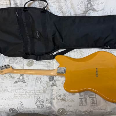2021 Squier Paranormal Offset Telecaster Butterscotch Blonde NEVER OWNED Excellent Plus Condition Factory Plastic Fender Gigbag image 9