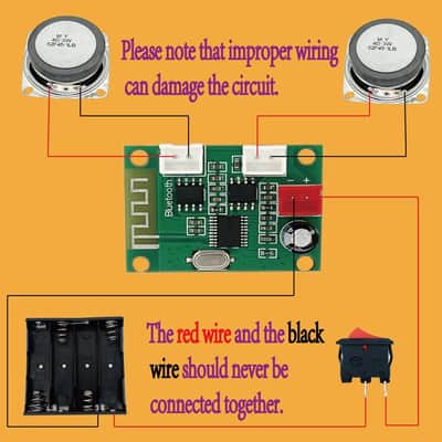 DIY Bluetooth Speaker Kit for Kids & Adults | Build-Your-Own Wooden Stereo Speaker STEM Project image 4