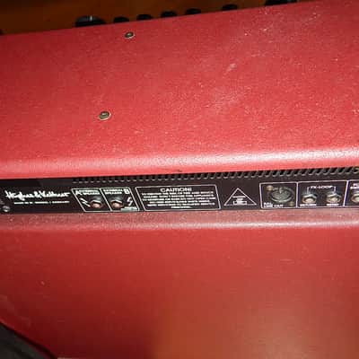 HUGHES & KETTNER  BASSFORCE 300W Bass Verstärker 1990 - 2000 - bordeaux image 4