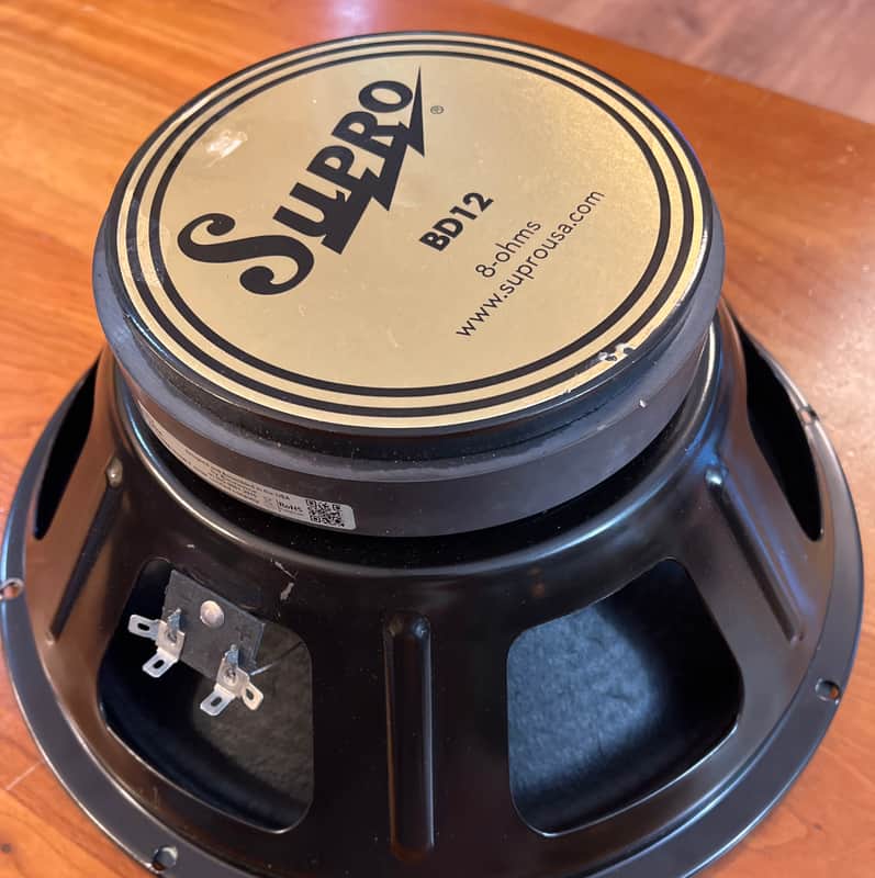 Supro BD12 Speaker (8 ohm) made by Eminence in USA image 1