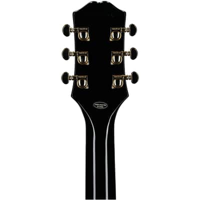Epiphone Inspired by Gibson SG Custom Electric Guitar (with Gig Bag), Ebony image 6