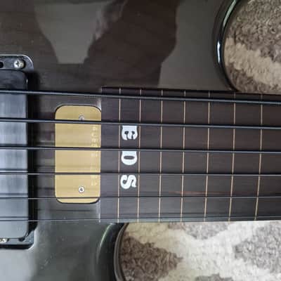 Alembic Europa 6-String Bass 1994, Fretless - Translucent Black image 6