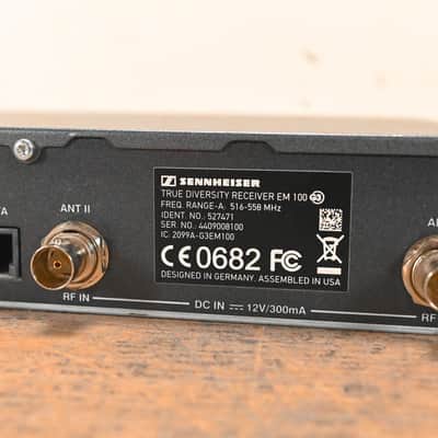 Sennheiser ew 100 G3 Handheld Wireless System A Range - NO POWER SUPPLY CG01L2Q image 9