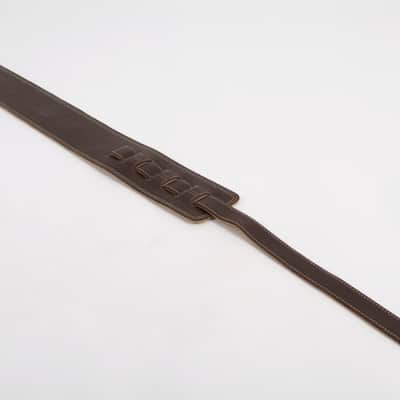 Harvest Fine Leather Premium Brown Glove Nappa Long Bass Strap image 8