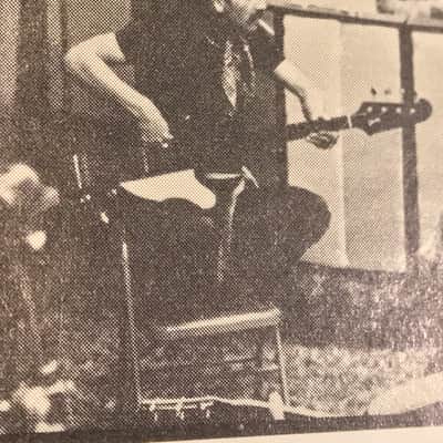 1964 Gibson Thunderbird Sunburst bass owned and used by Felix Pappalardi bassist of Mountain/ Cream image 6
