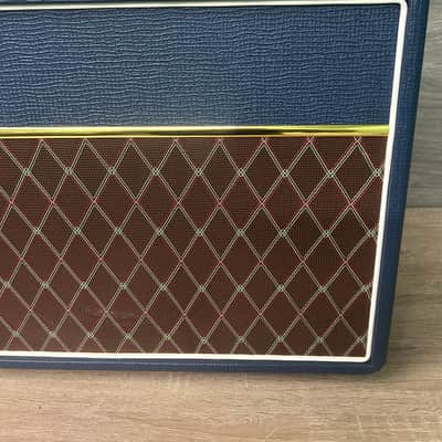 VOX AC10 Custom 10W 1x10 Limited-Edition Tube Guitar Combo Amp Blue/Cream AC10C1 #2492 image 3