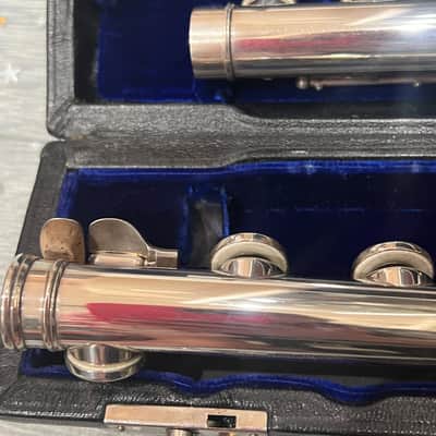 William S Haynes Handmade Conservatory Flute 1980 - Silver image 6