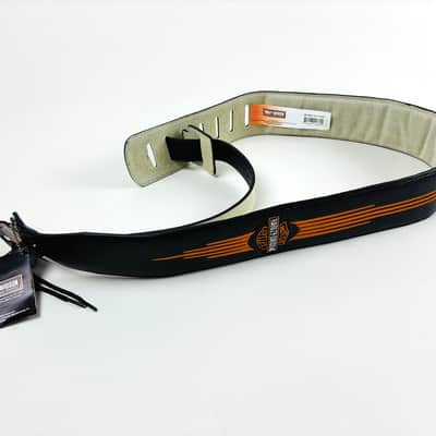 Harley Davidson Licensed Leather Guitar Strap – NOS 2005 image 2