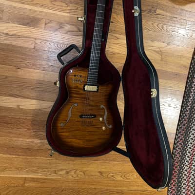 Godin Multiac Jazz SA 6 string Guitar 2002 - Sunburst w/OHSC image 18
