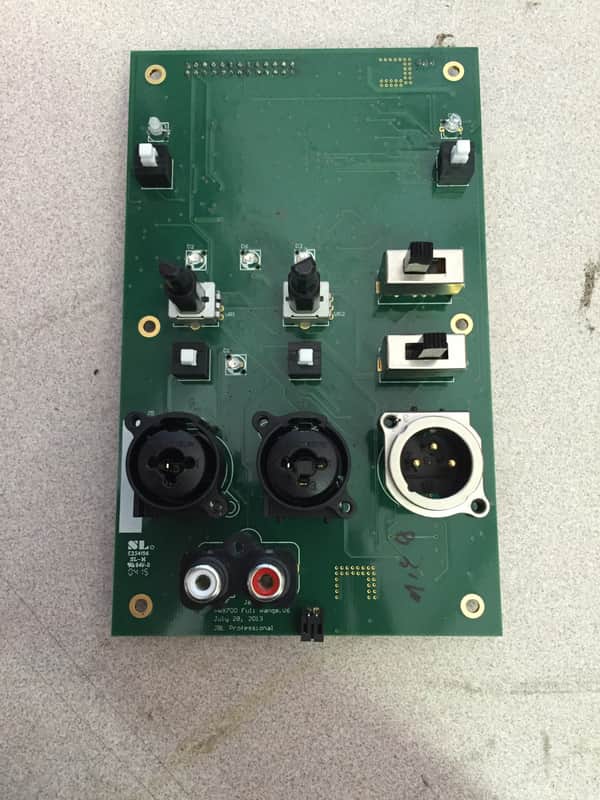 Jbl Prx715 Input Board PRX 700 Series Replacement Part image 1